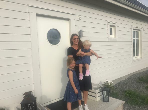 Bild på familjen Stenkvist.