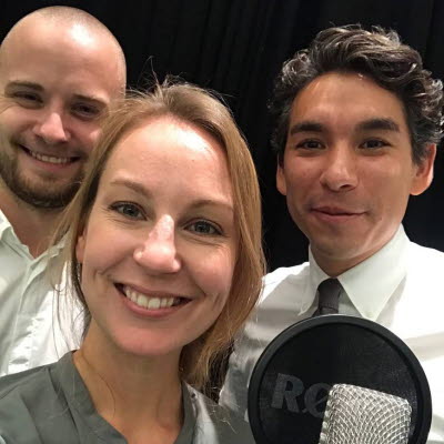 Magnus Hjeltegard, Kristin Gejrot och Américo Fernandez