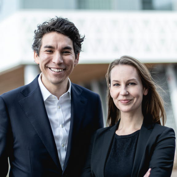 Américo Fernández och Kristin Gejrot