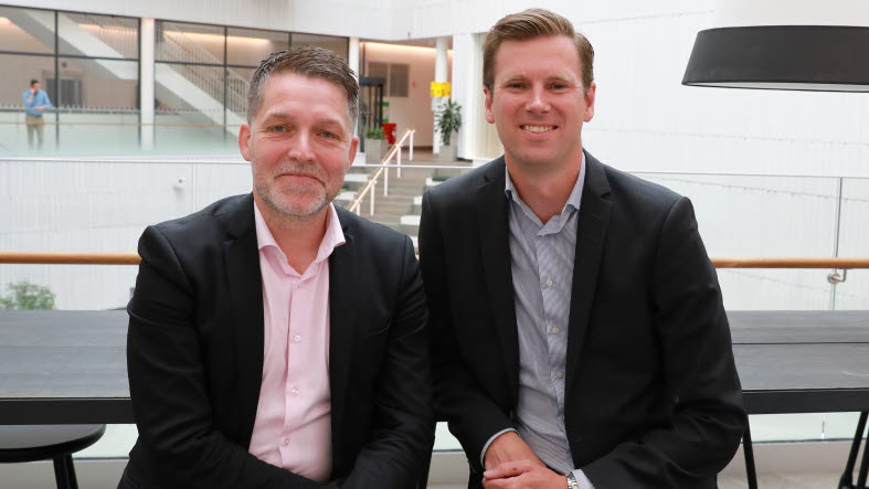 Fredrik Ljungblad och Olle Rydqvist