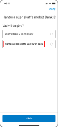 SEB app barn