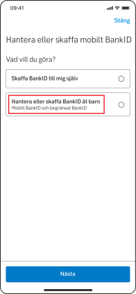 SEB app barn