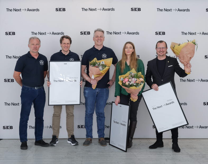 Finalister från vänster: Transformation: Renahav Sverige AB, Niklas Holmgren, Kommunikations & Marknadsansvarig, Styrelseledamot + Claes Lundberg, Grundare &verksamhetsansvarig + Joel Oresten, Grundare & Styrelseordförande. New ideas: Tomorrow Machine AB, Maria Glansén, Grundare. Community: BK Häcken Thomas Andersson, Kommersiell chef Finalister från vänster: Transformation: Renahav Sverige AB, Niklas Holmgren, Kommunikations & Marknadsansvarig, Styrelseledamot + Claes Lundberg, Grundare &verksamhetsansvarig + Joel Oresten, Grundare & Styrelseordförande. New ideas: Tomorrow Machine AB, Maria Glansén, Grundare. Community: BK Häcken Thomas Andersson, Kommersiell chef